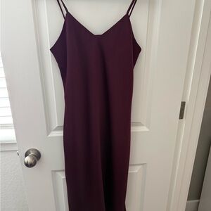 Sam Edelman Purple Slip Dress Spaghetti Strap Sleeveless